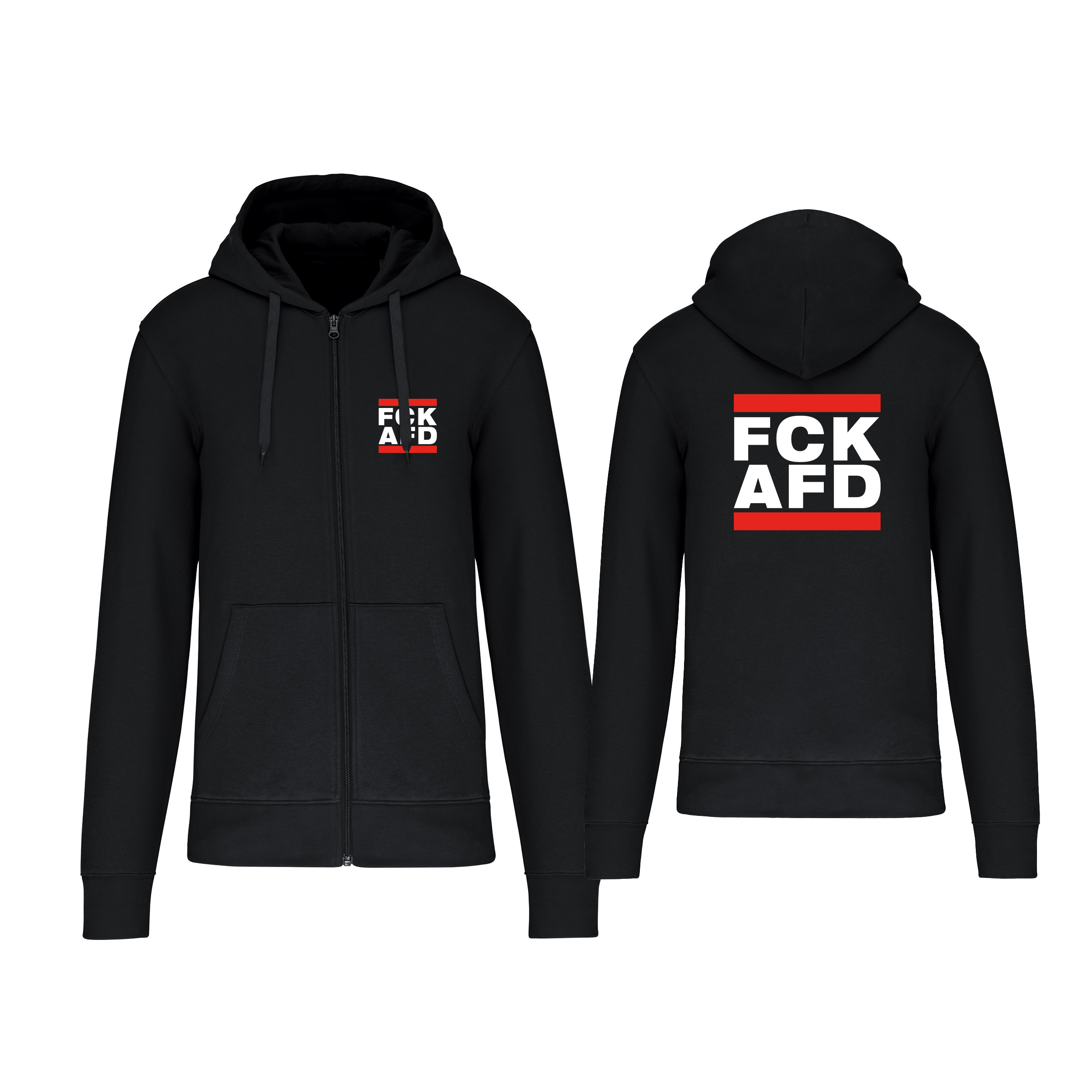 Zipper »FCK AFD«