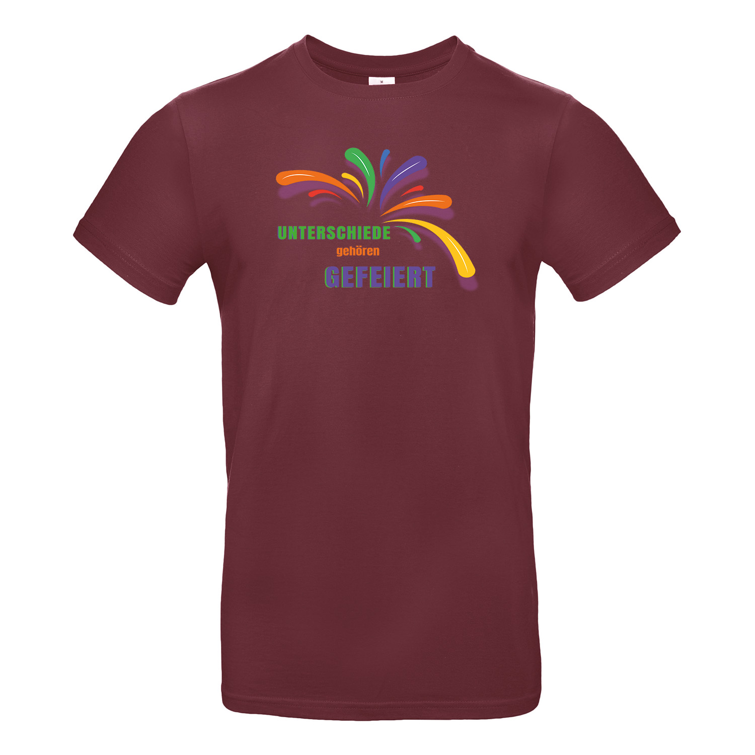 T-Shirt »Unterschiede gehören gefeiert«                