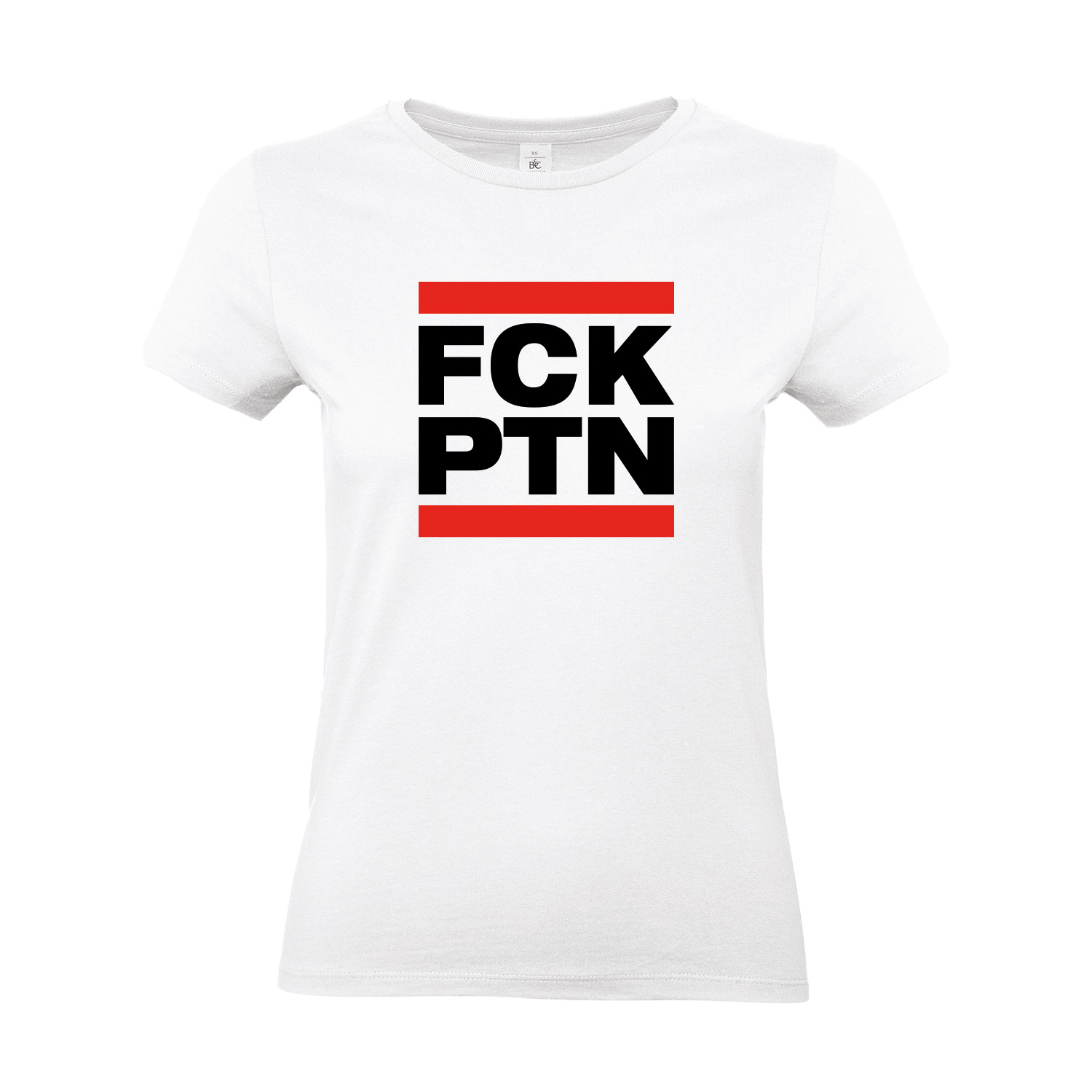 T-Shirt tailliert »FCK PTN«            