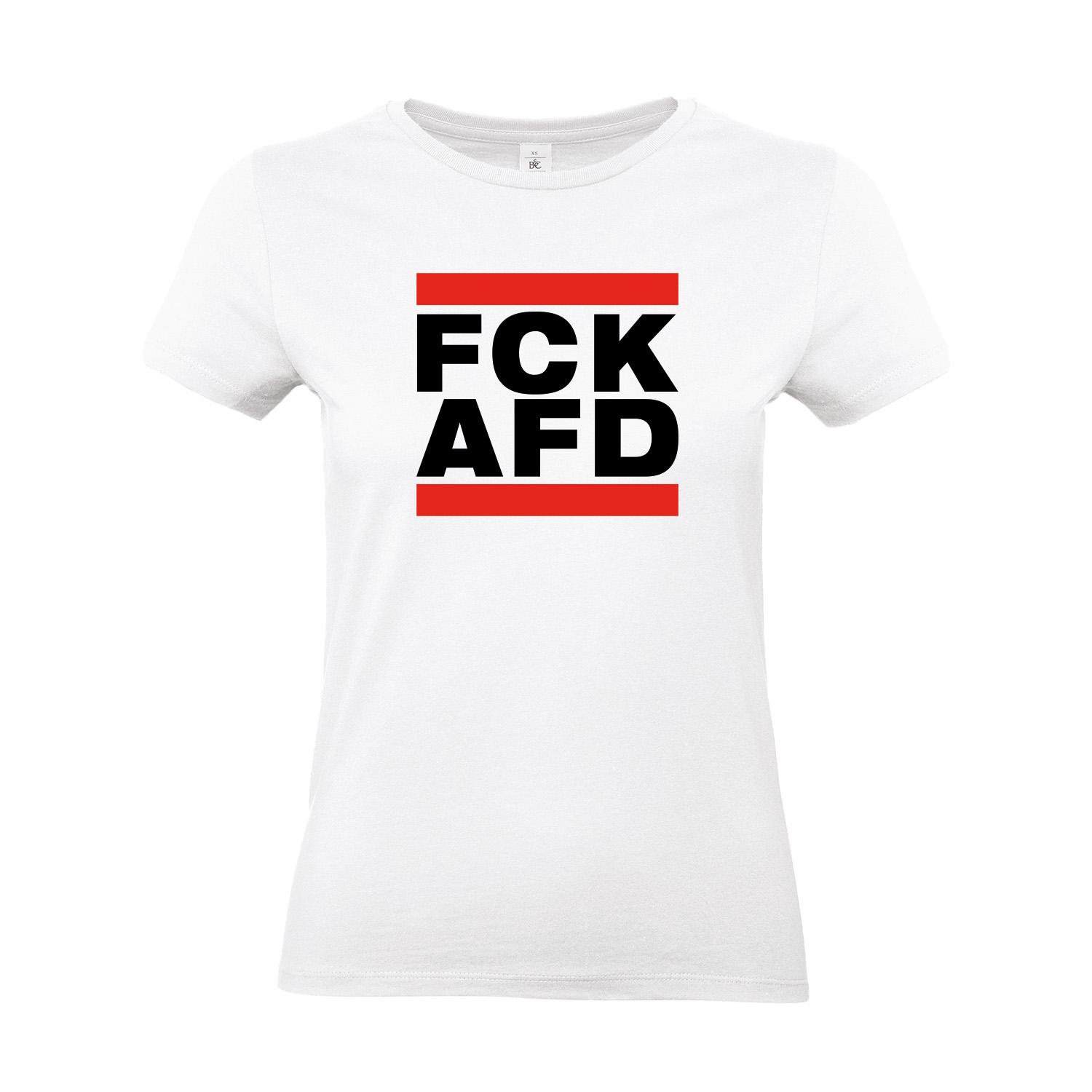 T-Shirt tailliert »FCK AFD«      