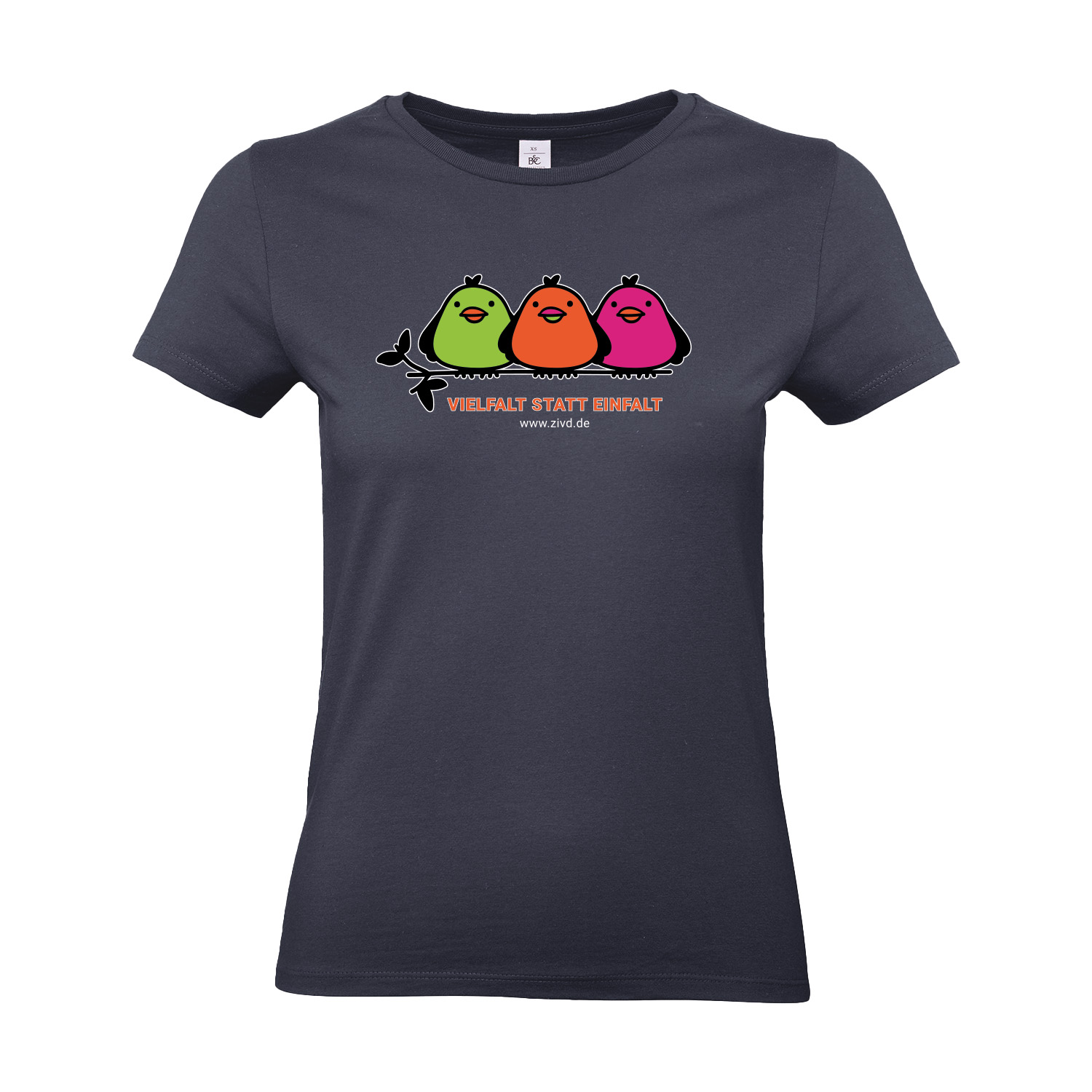 T-Shirt tailliert »Lovebirds«    