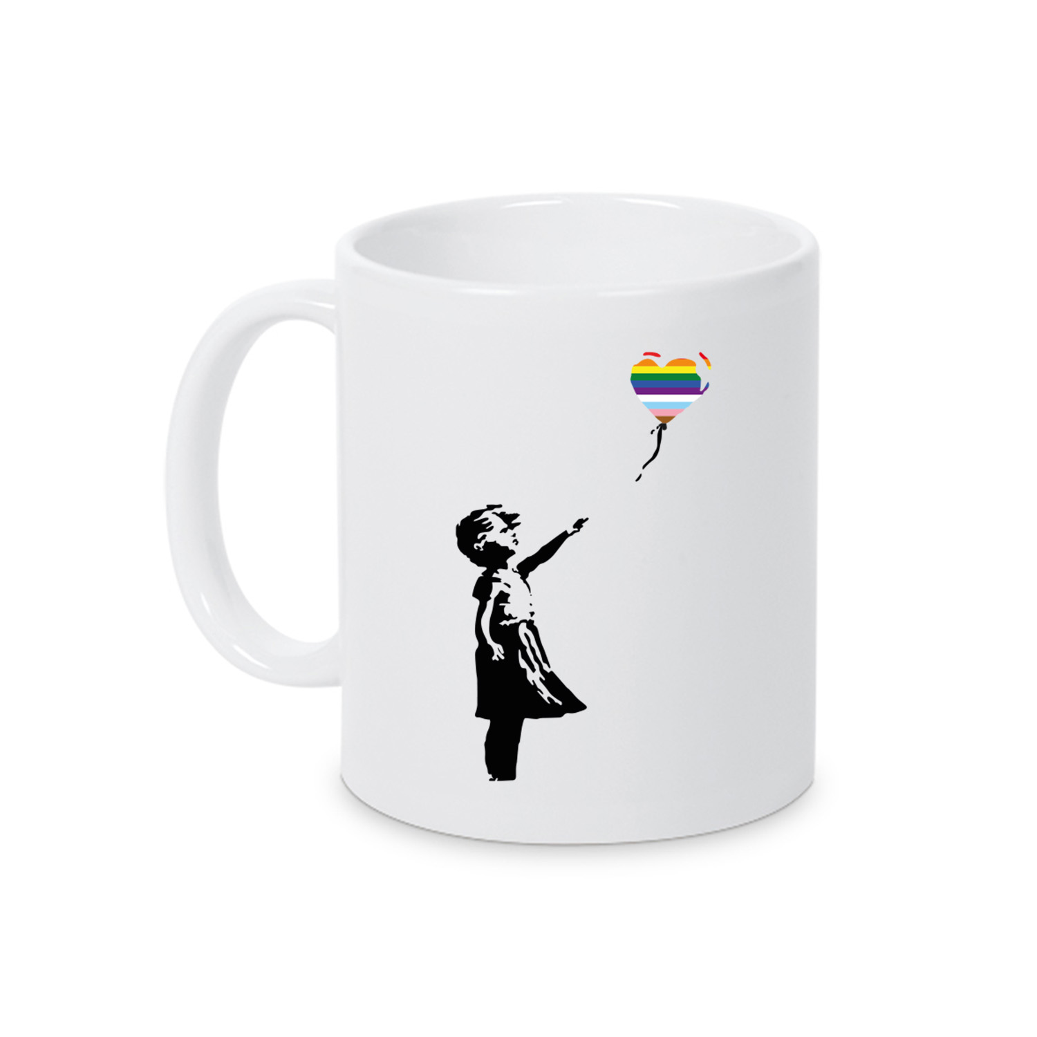 Tasse »Ballon Mädchen Pride«           