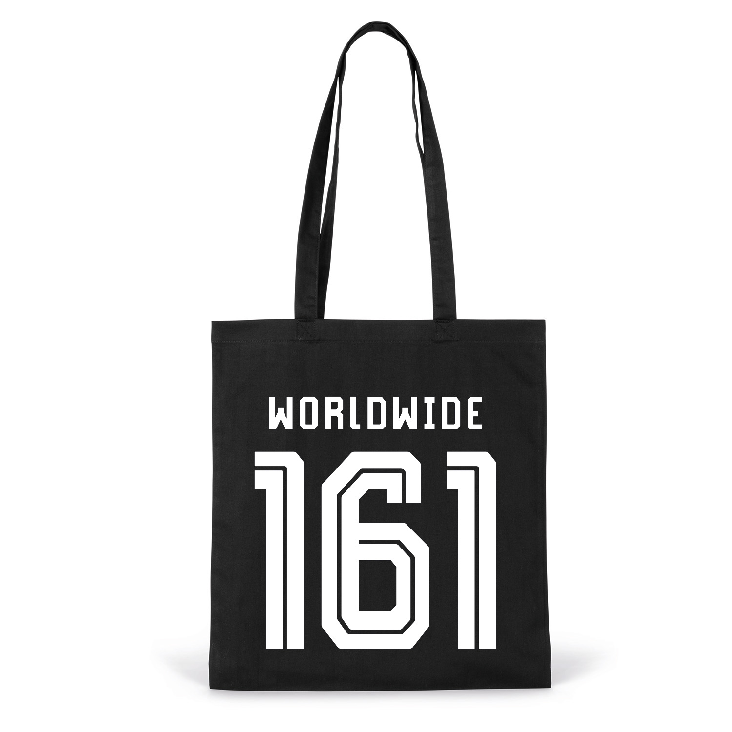 Jutebeutel »161 Worldwide«      