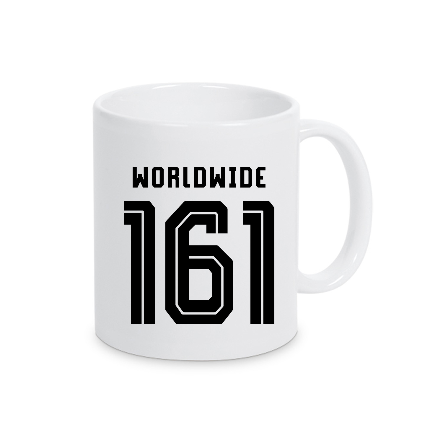 Tasse »161 Worldwide«             